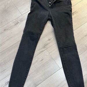 Madewell Women's Charcoal Skinny Jeans